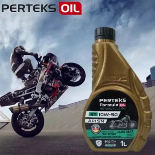 روغن موتورسیکلت پرتکس 10W50 SN جاسو MA2 یک لیتر