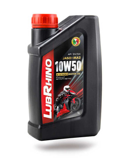 روغن موتور سیکلت لوبرینو ۱۰W50 ظرفیت ۱ لیتر